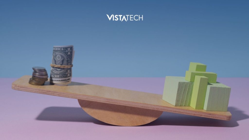 Ilustrasi otomatisasi kerja di kantor: tim menggunakan teknologi untuk menyelesaikan tugas berulang secara efisien di tengah tekanan operasional.